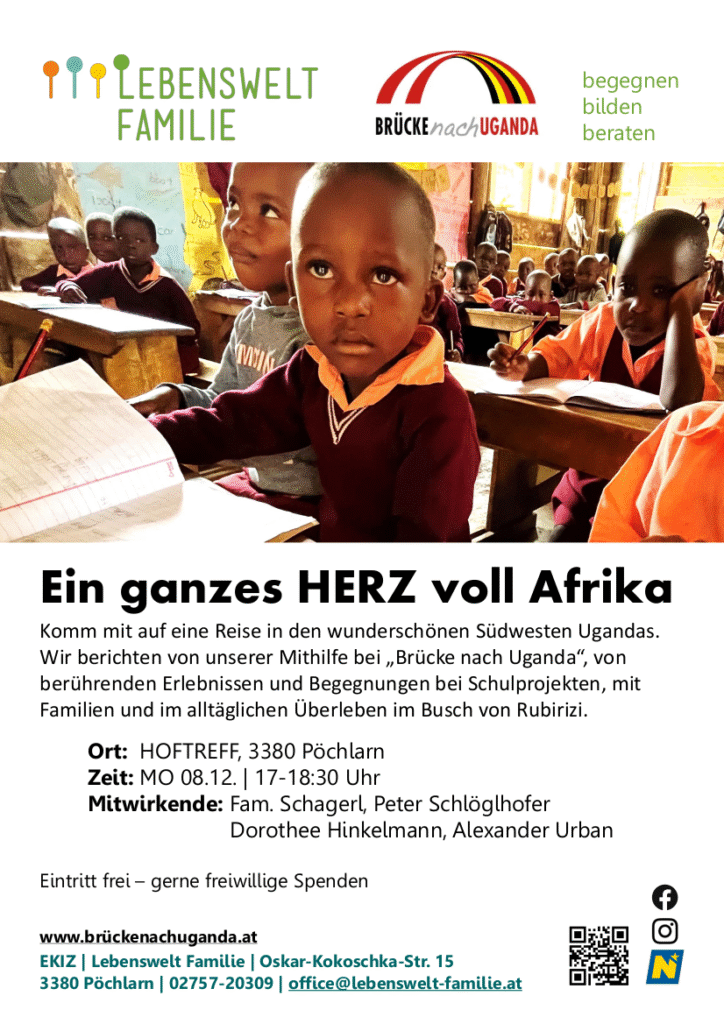 Afrika Abend – Ein ganzes HERZ voll Afrika