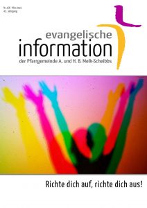 Evangelische Information Nr.166 Dezember 2021 - Richte dich auf, richte dich aus!